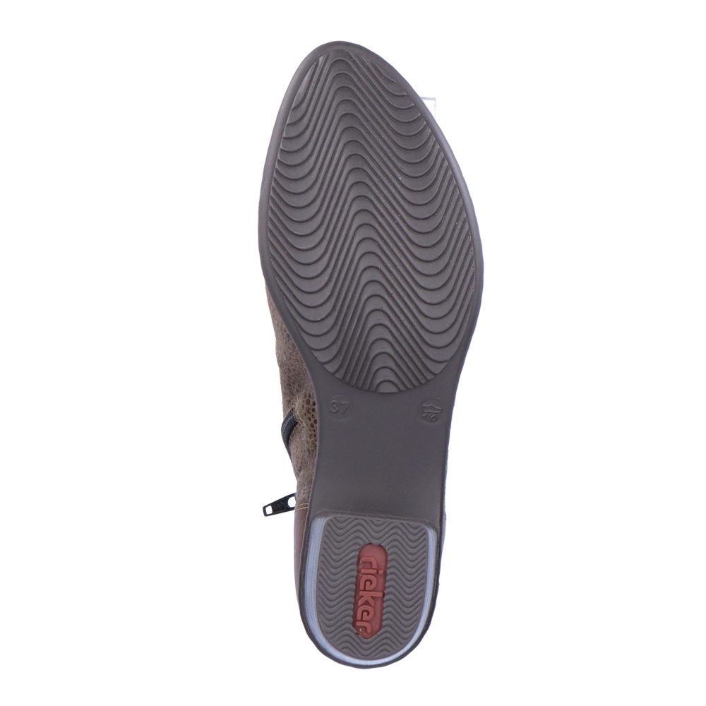 detail Dámská obuv RIEKER RIE-10302803-W2 hnědá
