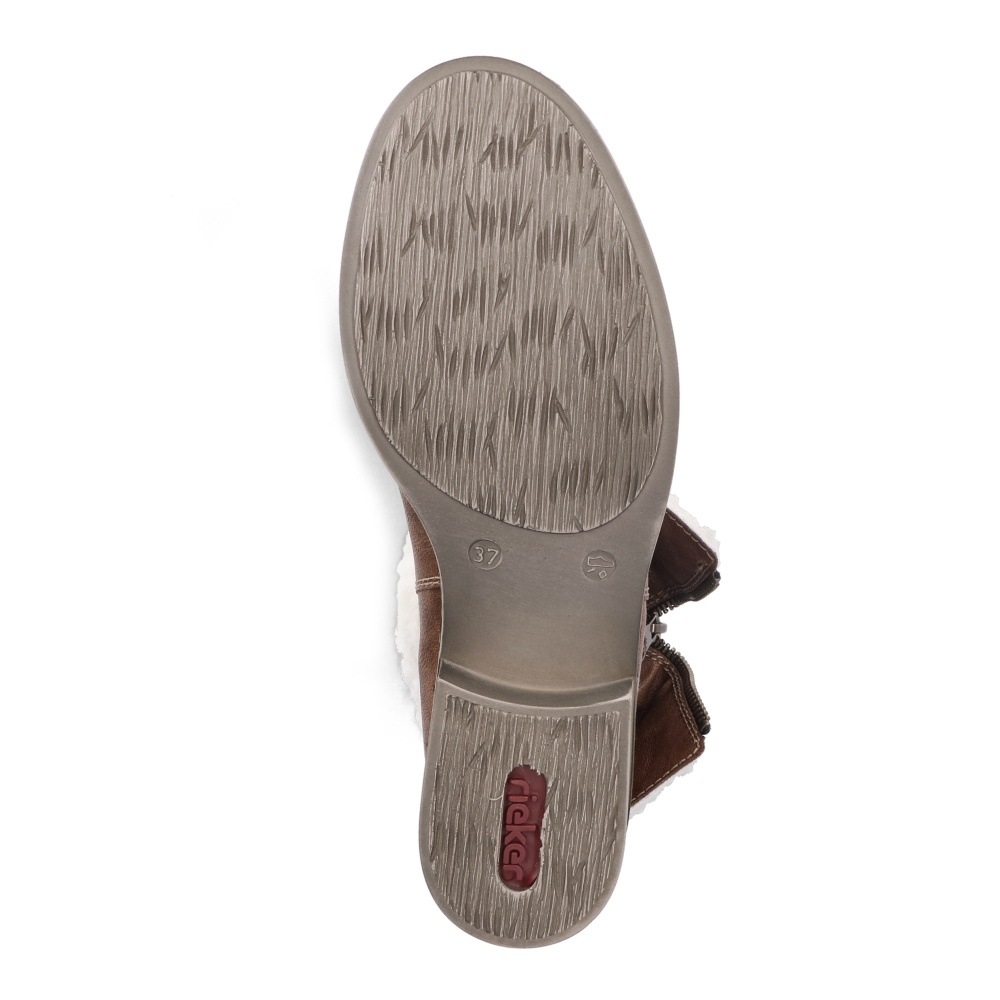 detail Dámská obuv RIEKER RIE-10302862-W2 hnědá