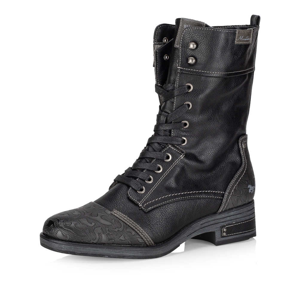 detail Dámská obuv MUSTANG MUS-10303752-W3 černá