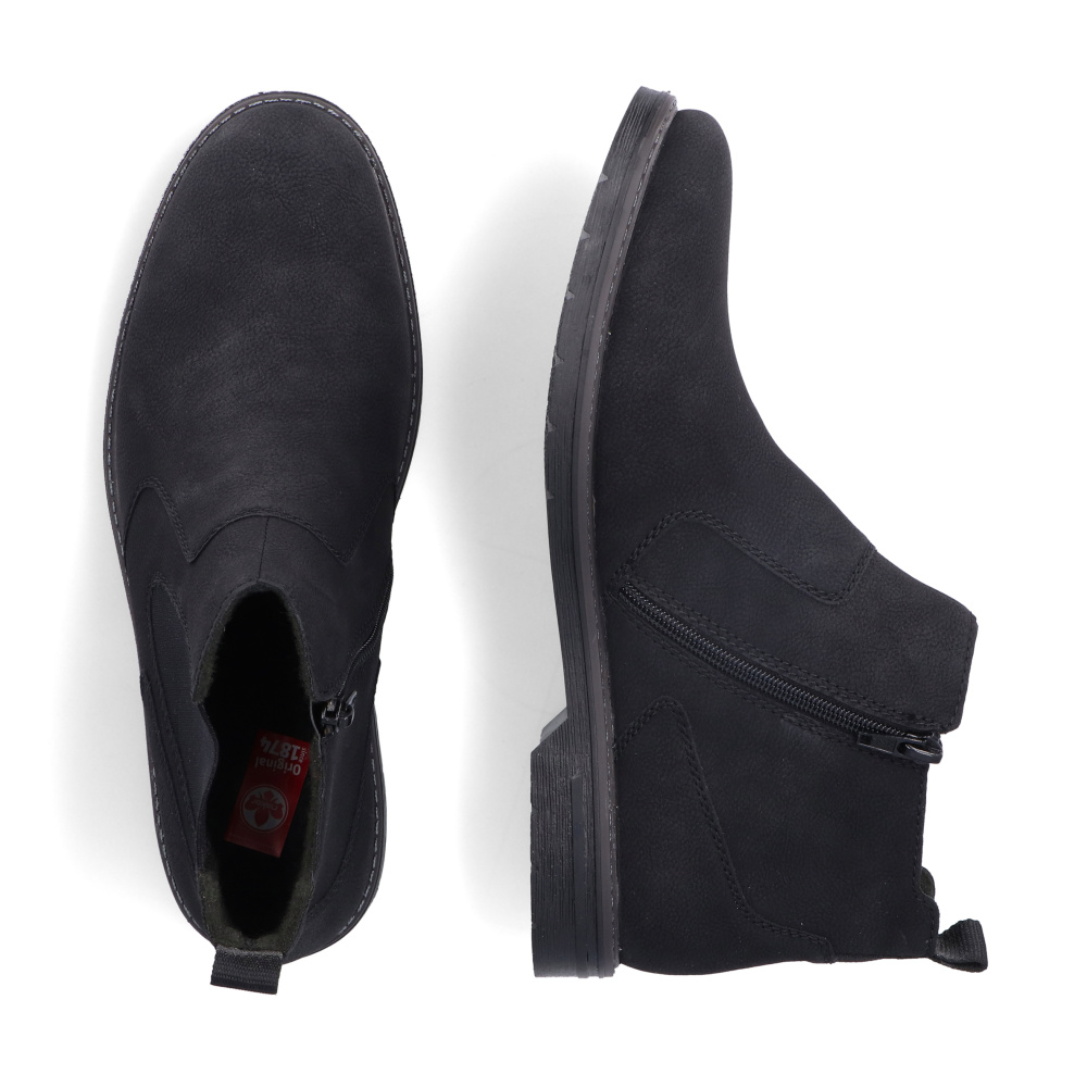 detail Pánská obuv RIEKER RIE-10303901-W3 černá