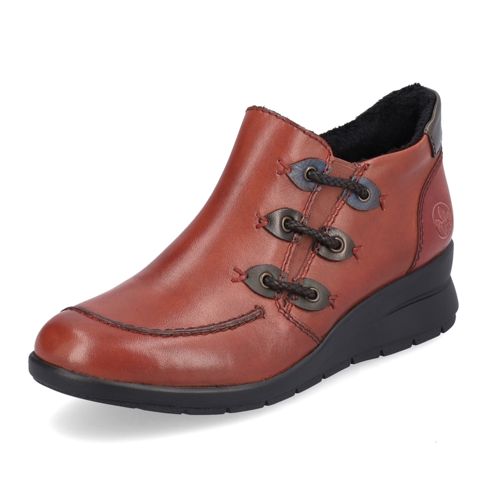 detail Dámská obuv RIEKER RIE-10304076-W3 červená