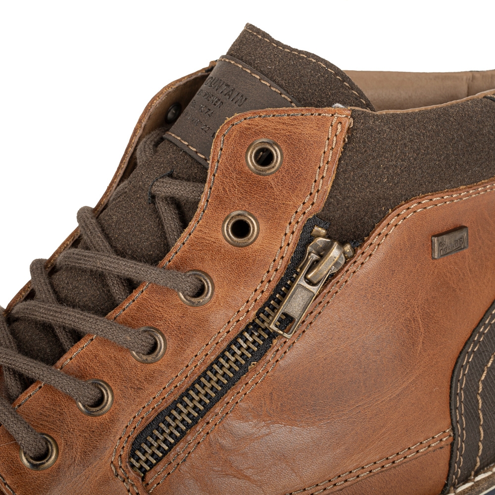 detail Pánská obuv RIEKER RIE-1036670-W2 hnědá