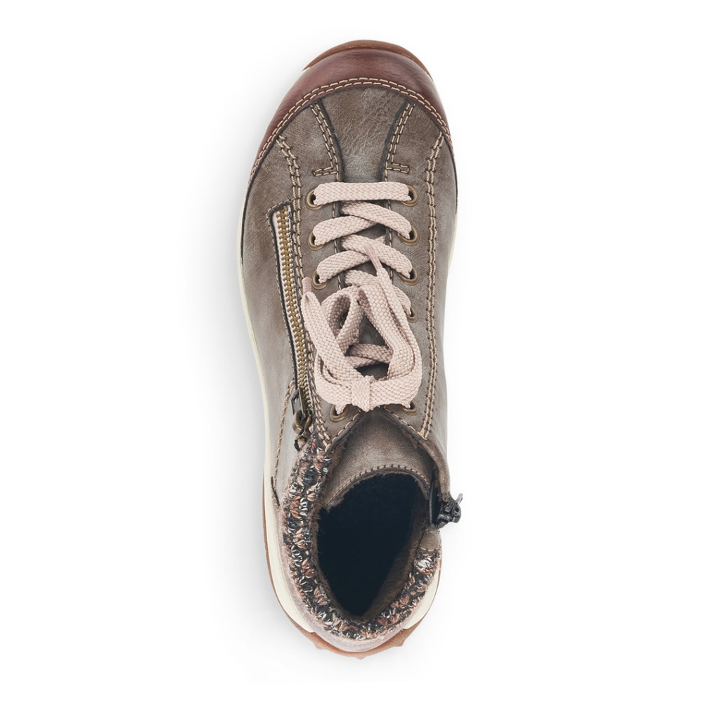 detail Dámská obuv RIEKER RIE-1036851-W1 hnědá