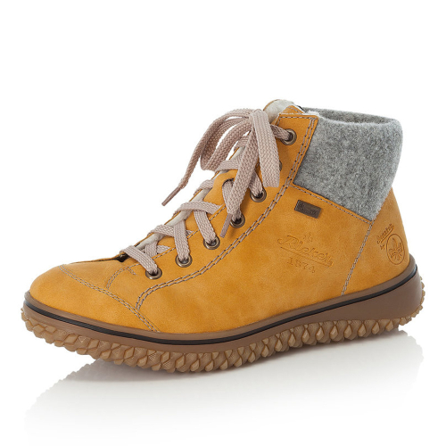 Dámská obuv RIEKER RIE-1037085-W3 žlutá