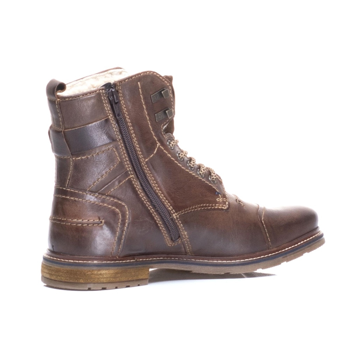 detail Pánská nadměrná obuv BUGATTI 321-62251-3200-6100 DARK BROWN H/W 9