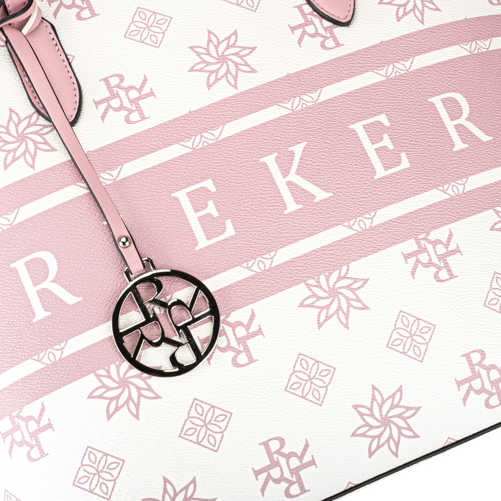detail Dámská kabelka RIEKER RIE-20101711-S2 růžová