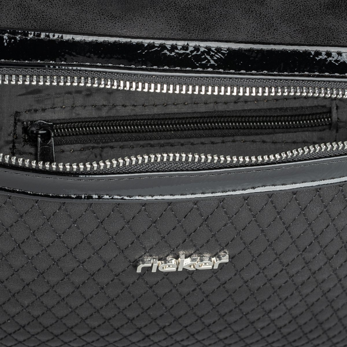 detail Dámská kabelka RIEKER RIE-20102920-W3 černá