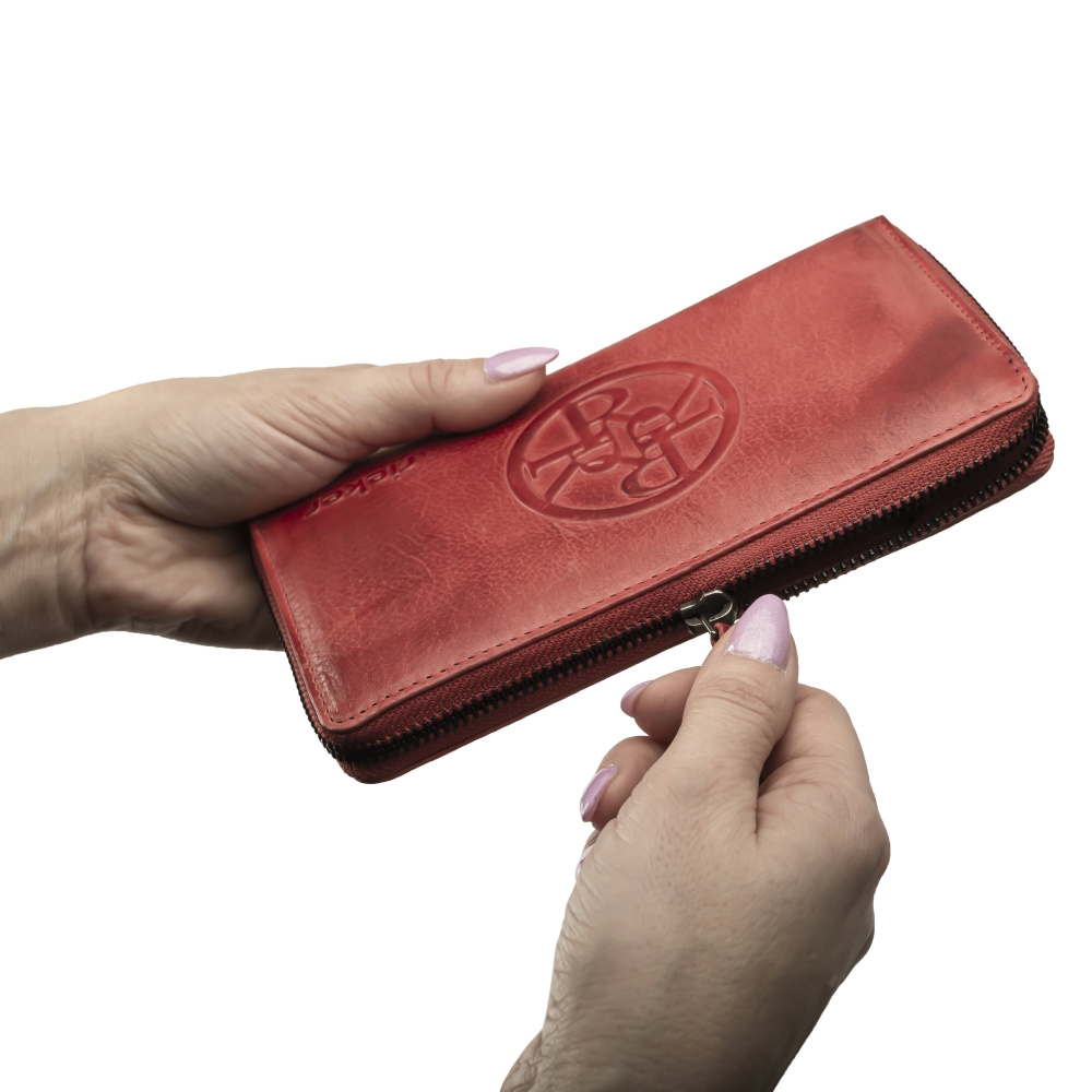 detail Dámská peněženka RIEKER RIE-20200064-S3 červená