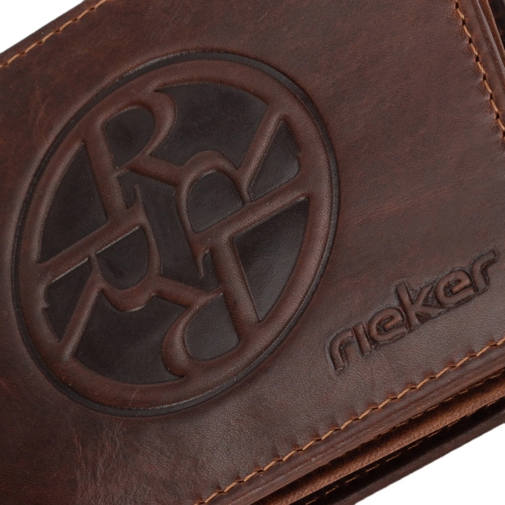 detail Pánská peněženka RIEKER RIE-20200073-W2 hnědá